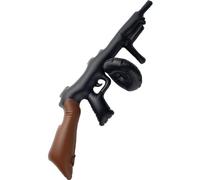 Inflatable Tommy Gun 75cms - Pack of 3