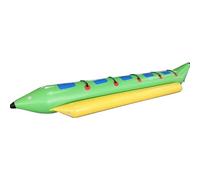 Inflatable Towing Banana Boat for Water Recreation, Durable Floating Ride for Group Fun