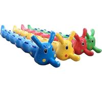 Inflatable Toy Team-Based Cooperative Sports Game 1-Piece Set(Green,9 seats)