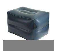 Inflatable Travel Foot Rest - Portable Adjustable Cushion, Lightweight Comfort Pillow | Airplane Car Home Campsite Scenario for Adult Kid Relax Tasks Daily Use Soft Support Rest Aid