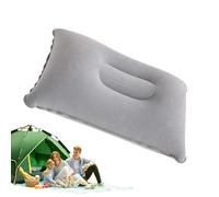 Inflatable Travel Pillow - Compact Blow Up Neck Cushion, Soft Air Filled Rest Support for Sleeping Comfort, Lightweight Portable Head Pillow | Car Plane Train Seat Camping Travel Rest Support Use