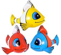 Inflatable Tropical Fish 60cm 3Cols Props & Theme Inflatable Blow-Up Party Decoration for Fancy Dress Accessory