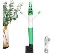Inflatable Tube Guy | 1.64ft Shaking Arm - Desktop Small Blow Up Man With Blower For Indoor Christmas Decorations & Commercial Displays | Perfect Living Rooms, Homes And Festive Entertainment