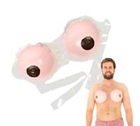 Inflatable Underwear Men - Inflatable Fake Adult Men Bra - Joke Prank Trick Toy, Decoration, Funny Creative Trick Toy for Beach Vacations