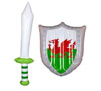 Inflatable Wales Sword and Shield