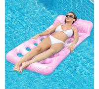 Inflatable Water Hammock, Floating Hammock 180 x 80 cm, Inflatable Swimming Bed, Water Hammock Adults, Air Mattress Pool Adults, for Adults and Children