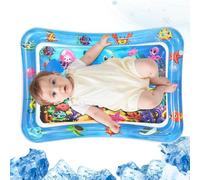Inflatable water mat for lying down, cartoon -proof PVC