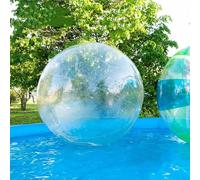 Inflatable Water Walking Ball PVC/TPU Water Balloon with Zipper Walk On Water Ball for Beaches, Commercial Play Equipment (2.2m)