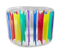 Inflatable Water Wheel Swimming Pool Floats Roller Float Beach Pool Toy Colorful Tubes for Backyard Yard Lawn Indoor Outdoor Pond, Style A 120x84x80cm