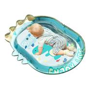 Inflatable Waterproof Water Mat, Tummy Time Mat With Air Pump, Leak-proof, Easy Carry, Babies Sensory Play Water Pad, For Living Room, Bedroom, Outdoor, Camping
