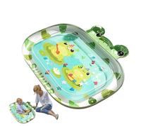 Inflatable Waterproof Water Mat, Tummy Time Mat With Air Pump, Leak-proof, Easy Carry, Babies Sensory Play Water Pad, For Living Room, Bedroom, Outdoor, Camping
