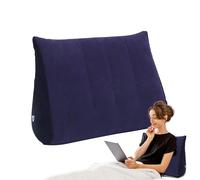 Inflatable Wedge Pillow For Traveling - Wedge Cushion - Ergonomic Soft Support Cushion Backrest For Sitting Reading Pregnancy Reflux