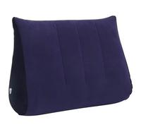 Inflatable Wedge Pillow Lightweight Travel Sleeping Support Cushion for Bed, Camping, Legs and Back, Portable Thickened Triangle Pillow for Outdoor Sleeping