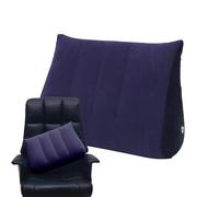 Inflatable Wedge Pillow - Portable Travel Cushion, Body Positioner, Comfortable Lumbar Support for Reading and Home Use, Lightweight Foldable Design for Relaxation and Daily Comfort