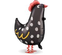 Inflated Pet Chicken Walker Rooster Shape Helium Balloon COMES INFLATED