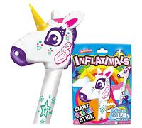 Inflatimals - Unicorn from Deluxebase, Large Inflatable Animal Toy Balloon Stick, Fantasy Birthday Decoration & Festival Balloons, Kids Party Supplies and Accessories, Fun Novelty Gifts.