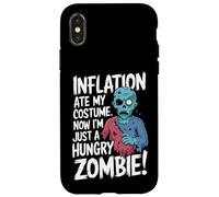 Inflation Ate My Costume I'm just A Hungry Zombie Case for iPhone X/XS