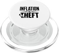 Inflation Is Theft Anti-Inflation Statement PopSockets PopGrip for MagSafe