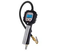 Inflator Air Pressure Gauge - 255 PSI Heavy Duty Tire Gauge Tool, Precision Air Compressor Attachment | Tough Chuck with Gauges, Quick Connect Inflation Tool for Car, Truck, Motorcycle
