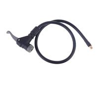 Inflator Hose Adapter Air Tyre Tire Chuck Inflator Hose Adapter Pipe Air Tool for Motorcycle Car Bicycle Pipe Tyre Pressure Gauge Water Digital Manometer Barometer Meter Regulator