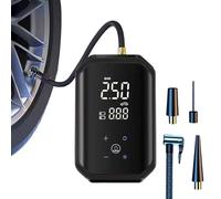 Inflator Portable Air Compressor - Cordless Air Pump | Car Tyre Inflator, Portable Usb Rechargeable Electric Bike Pump with Digital Display & Led Light, Auto Shutoff, for Car, Motorcycle, Bike, Ball