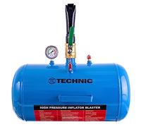 Inflator, Tire, Professional Tire Inflator, Booster 40l, Tire Shock Inflator, Air Booster, Air Cannon, Filling Aid, Air Cannon with Glicerin Manometer for Service and Car Repair Shops