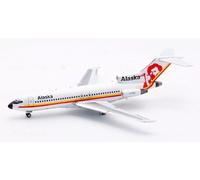 InFlight200 Alaska Airlines Boeing 727-90C N798AS With Stand 1:200 Scale Inflight200 IF721AS0824