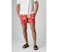 Influence Men's Jellyfish Print Elasticated Shorts in Red | Size: Large Influence Red L
