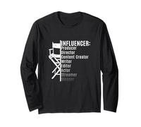Influencer, Content Creator, Producer, Writer I do it All! Long Sleeve T-Shirt