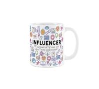 Influencer Mug - Humorous Social Media & Online Marketing Novelty Gifts - Tea/Coffee Hot Drinks Ceramic Cup Present