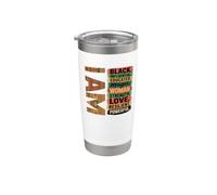 Influential Educated Resilient Black Woman Tee Stainless Steel Insulated Tumbler