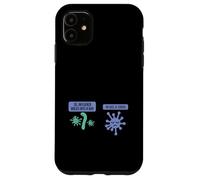 Influenza Walks Into A Bar - Funny science Case for iPhone 11
