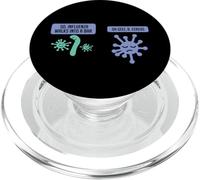 Influenza Walks Into A Bar - Funny science PopSockets PopGrip for MagSafe