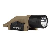 Inforce WML Gen 3 LED Weapon Light, White/IR LED, 450 Lumens, Black, IF71013 (Dark Earth)