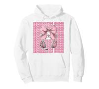 Informatics Nurse Nursing Girl Mom Pink Coquette Bow Pullover Hoodie