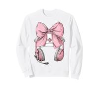 Informatics Nurse Nursing Girl Mom Pink Coquette Bow Sweatshirt