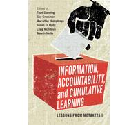 Information, Accountability, and Cumulative Learning : Lessons from Metaketa I