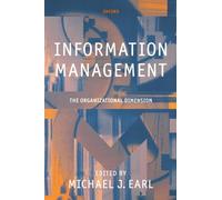 Information Management: The Organizational Dimension