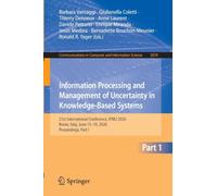 Information Processing and Management of Uncertainty in Knowledge-Based Systems: 21st International Conference, IPMU 2026, Rome, Italy, June 15-19, ... in Computer and Information Science, 3019)