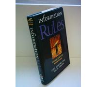 Information Rules: A Strategic Guide to the Network Economy