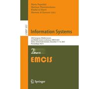 Information Systems: 20th European, Mediterranean, and Middle Eastern Conference, EMCIS 2023, Dubai, United Arab Emirates, December 11-12, 2023, ... in Business Information Processing, 502)