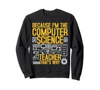 Information Technology Code I'm The Computer Science Teacher Sweatshirt