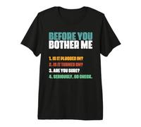 Information Technology Computer Geek Technical Support Premium T-Shirt