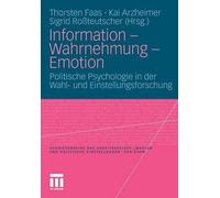 Information - Wahrnehmung - Emotion - 9783531173849