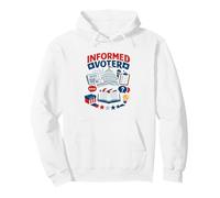 Informed Voter Civic Duty Democracy Pullover Hoodie