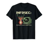 INFOSEC Naughty Packet Detected Cyber Security Hacker T-Shirt