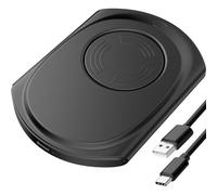 INFOTOP Mouse Jiggler, Ultra Slim, 20dB Quiet & Noiseless, Undetectable Mouse Mover Simulates Realistic Movement, Driver-Free Shaker for Keeping The PC Active and Secure.
