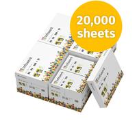 Infowerk printer paper copy paper 20,000 sheets A4 size 80 gsm PEFC white