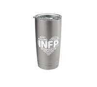 INFP Mediator Funny Introvert Personality Relationship Heart Stainless Steel Insulated Tumbler