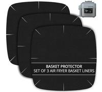 INFRAOVENS Air Fryer Liners Basket Protector Cover for Ninja Speedi SF301 Rapid Cooker & Airfryer, Innovative Accessories, Kitchen Gadgets for 8 inch Square Air Fryers, Non-Stick Heat-Resistant